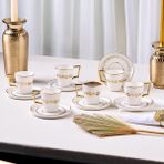 Aryıldız Marilla 12 Parça 6 Kişilik Kahve Fincan Takımı 90 ml - 1 Adet