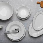 Aryıldız Passion Silver 30 Parça 6 Kişilik Yemek Takımı