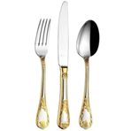 Aryıldız Pera Prestige Altın Gold 89 Parça Çatal Kaşık Bıçak Takımı