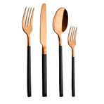 Aryıldız Soho Prestige 24 Parça Bronz Çatal Bıçak Takımı