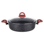 Aryıldız Terra Grey 28 cm Kısa Tencere