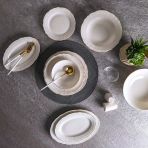 Aryıldız Tiffany Gold 60 Parça Yemek Takımı