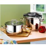 Aryıldız Touch Cook Kanka 6+4 lt Gri Düdüklü Tencere Set