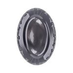 Aryıldız Tulu Lina 25 cm Gri Kayık Tabak
