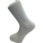 Aryün 1. Kalite Yerli Üretim Erkek Yün (Wool) Soket Çorap - 40 - 44 - Ekru