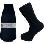 Aryün 1. Kalite Yerli Üretim Erkek Yün (Wool) Soket Çorap - 40 - 44 - Siyah