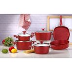 Arzu Çelik Cemre 10 Parça Granit Tencere Seti