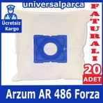 Arzum AR 486 Forza Bez 20 Adet Toz Torbası