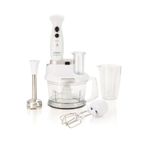 Arzum AR1004 Soprano Max Multi Blender Seti 1000 W, 5 Fonksiyonlu, 1500 ml Doğrayıcı Hazne, Beyaz