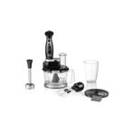 Arzum AR1004 Soprano Max Multi Blender Seti 1000 W, 5 Fonksiyonlu, 1500 ml Doğrayıcı Hazne, Siyah