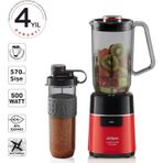 Arzum AR1174-K Shake'N Take Neo Maxi Kırmızı Kişisel Smoothie Sürahi Blender