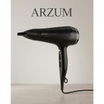 Arzum AR5099 Black Motion 2200W Saç Kurutma Makinesi - Dar Form Başlığı ve Difüzör (Vigo) ile Profesyonel Şekillendirme - Siyah