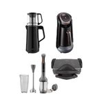 Arzum AR9027PRO Blackline Eco Çeyiz Set Siyah