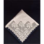 Arzum Çeyiz Tek Köşeli El Işi Dantel Bohça 100 *100 cm Boyutunda - MODEL 6