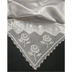Arzum Çeyiz Tek Köşeli El Işi Dantel Bohça 100 *100 cm Boyutunda - MODEL 7