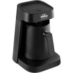 Arzum Coffee Machine Automatic Turkish Coffee Maker 1-5 Cup Buzzer Ready 3 Min Cezve - Siyah