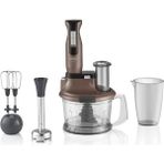 Arzum Kahverengi AR1126 Hestia Multi Toprak 1500 W Blender Seti Bambu 1200 Watt + Metal 0 - 0,5 L C 220 -