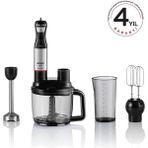 Arzum Multi Blender Seti 1000 W Güçlü Motor 1 lt Kapasite Ergonomik Tasarım Çok Amaçlı Kullanım - Siyah