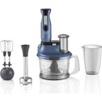 Arzum Multi Blender Seti Doğrama,çırpma,parçalama, Buz Kırma Güçlü 1500W Motor 4 Yıl Garanti - Luciole Beyaz Lambader Hediye! - Mavi