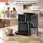 Arzum OK0028 Okka Espresso Pro M Tam Otomatik Espresso Makinesi, 11 Sıcak ve Soğuk Içecek, Krom - Siyah