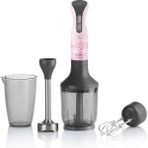 Arzum Pembe El Blender Seti 1200 Watt Kiraz Çiçeği Tasarımı Hafif ve Kullanışlı Çok Amaçlı Kullanım