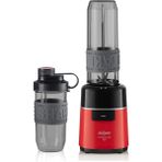 Arzum Portatif Kişisel Blender 500W, 2 Şişe, Buz Kırıcı, Kırmızı - Açık Kırmızı