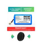 Arzum Robotek X2 AR4301 Robot Süpürge Bataryası (Ultra Yüksek Kapasite) 3500MAH Robot Süpürge Pil