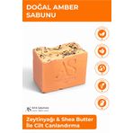 AS ANTİK SABUNHANE 1924 Doğal Amber Sabunu – Zeytinyağı & Shea Butter Ile Cilt Canlandırma