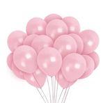 As Balon 12" İç Mekan Helyum 100 Lü Pembe