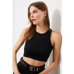As Collection Siyah Kaskorse Body Kadin Crop Atlet