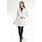 As Forma Öğretmen Önlüğü - Bayan - Orta Boy -Ceket Yaka -Uzunluk : 85 cm - 2XL