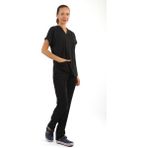 As Forma Scrub-Premium Likralı Bayan-Siyah - XL