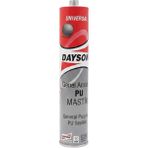 As Kamp Dayson Mastik Silikon Extra Güçlü 280 ml Siyah - Kırmızı