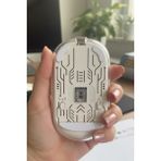 AS Mobile Beyaz Kablosuz Çoklu Bağlantı Mouse | 2.4ghz + Dual Bluetooth (Bt1/bt2), Şarj Edilebilir Düz Profil Ergonomik Tasarım | Sessiz Tıklama