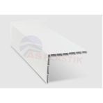 As Plastik KPP212-60X90 Beyaz 1 Adet 6 m Pervaz