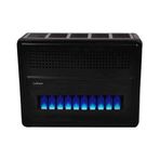 As Royal HR 11000 G DT Siyah 11 Kw Duvar Tipi Hermetik Doğalgaz Sobası
