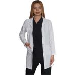 As-Teks İş Elbiseleri Kadın Çıtçıtlı Iş Önlüğü - Beyaz - 2XL