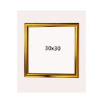 AS TİCARET 30x30 Çerçeve ( Postersiz ) - Bos1004 altın eskitme