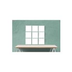 AS TİCARET 9 Lu 10x10 Cm Beyaz Kolaj Fotoğraf Resim Anı Çerçevesi
