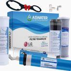 As Water Ihlas Aura Cebilon - Compact - Uyumlu 5 Aşamalı Açık Kasa Filtre Seti Orijinal Benc Membranlı