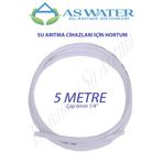As Water Su Arıtma Cihazı Hortumu ( 1/4") 6 Mm Beyaz