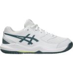 AS1044A077 Asics Gel-Dedıcate 8 Gs &amp;ccedil;ocuk Spor Ayakkabı Siyah - Beyaz