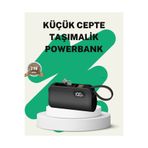 Asa Store 2000mAh Mini Powerbank Dahili Konektörlü PD 20W