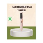 Asa Store İki Hızlı Elektrikli Ayak Törpüsü Pürüzsüz Topuk Bakımı