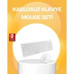 Asa Store Kablosuz Klavye Mouse Takımı - Ergonomik, Sessiz ve Enerji Tasarruflu