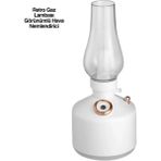 Asa Store Retro Gaz Lambası Görünümlü Hava Nemlendirici USB Şarjlı Taşınabilir Model