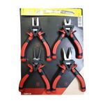 asafyapimarket Pense Set Mini 4 Lu Pense +yan Keski +karga Bunu + Sekman Pensesi (12 Cm Mini