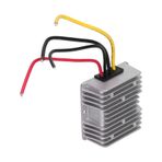 Aşağı Dönüştürücü Modülü DC 12V - 5V Aşağı Dönüştürücü, DC 24V - 5V Aşağı Dönüştürücü DC 12V/24V - 5V Volt Trafo Regülatörü Su Geçirmez Gerilim Düşürücü (30A (THJ122405C150Z))