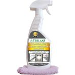 Asansör Temizleyici Paslanmaz Çelik ve Krom Parlatıcı 500 ml + Mikrofiber Bez Stainless Steel &
