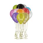 AsBalon 100 Adet Karışık Metalik Balon